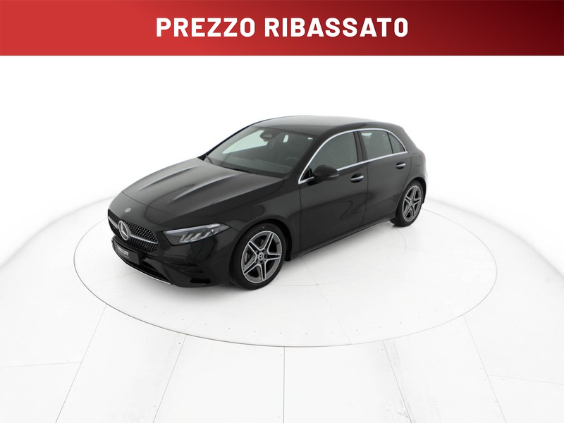 Mercedes Classe A 180 amg line advanced plus auto ibrido nero