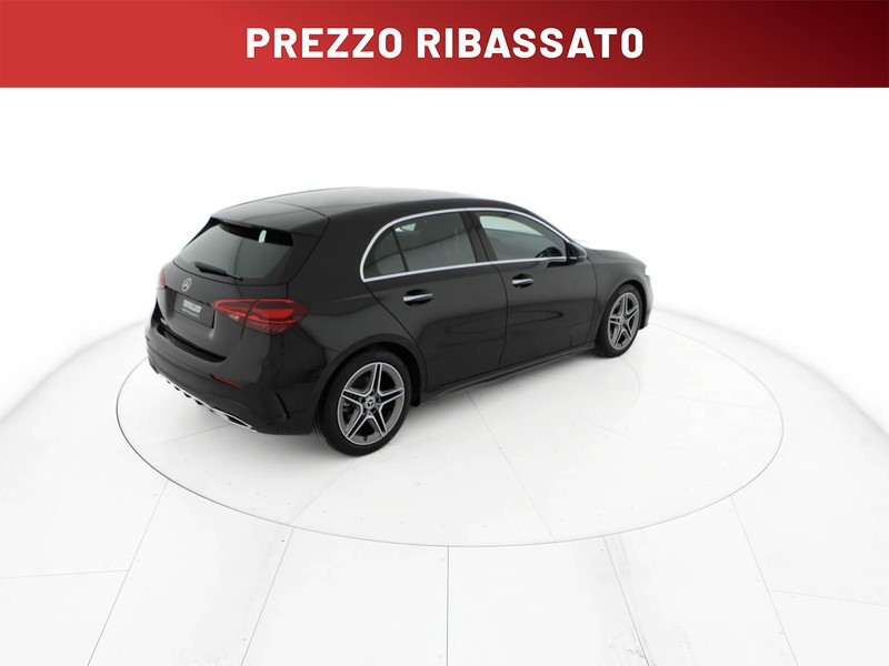 Mercedes Classe A 180 amg line advanced plus auto ibrido nero