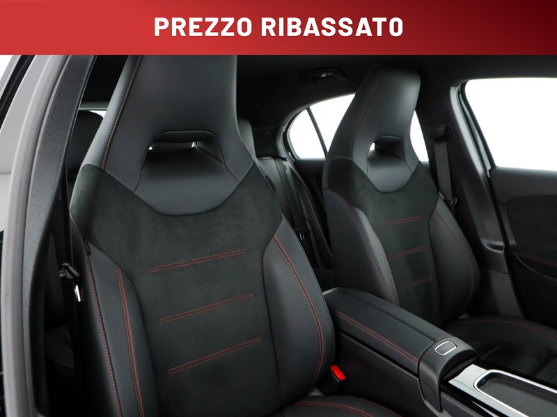 Mercedes Classe A 180 amg line advanced plus auto ibrido nero