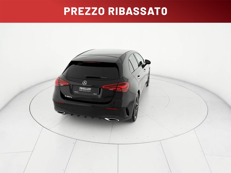 Mercedes Classe A 180 d amg line advanced plus auto diesel nero
