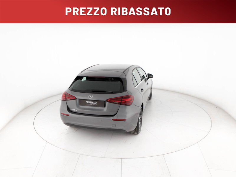 Mercedes Classe A 180 d advanced auto diesel grigio