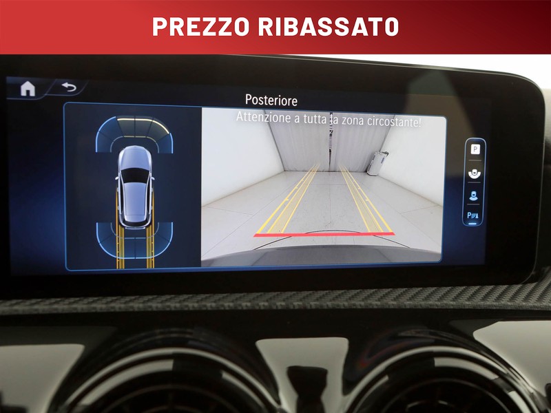Mercedes Classe A 180 d advanced auto diesel grigio