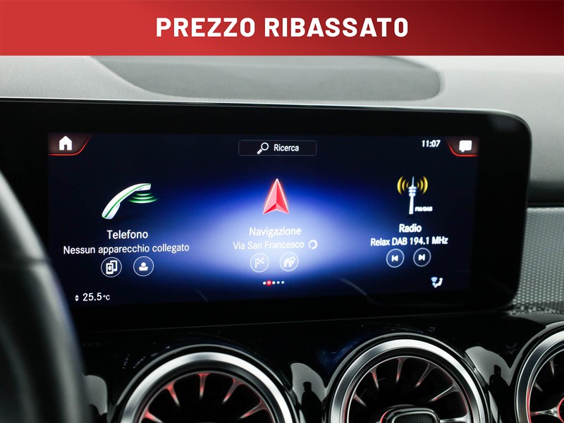Mercedes GLB 200 d business extra auto diesel nero