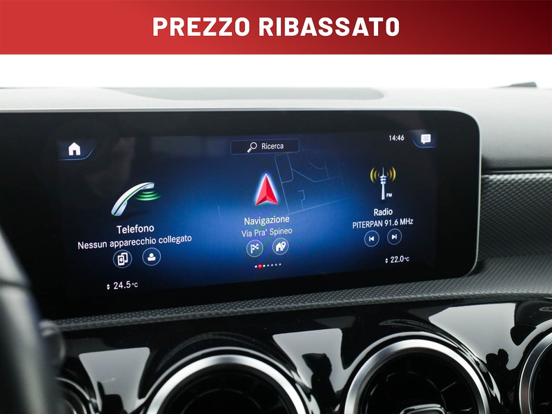Mercedes Classe A 180 d sport auto diesel grigio
