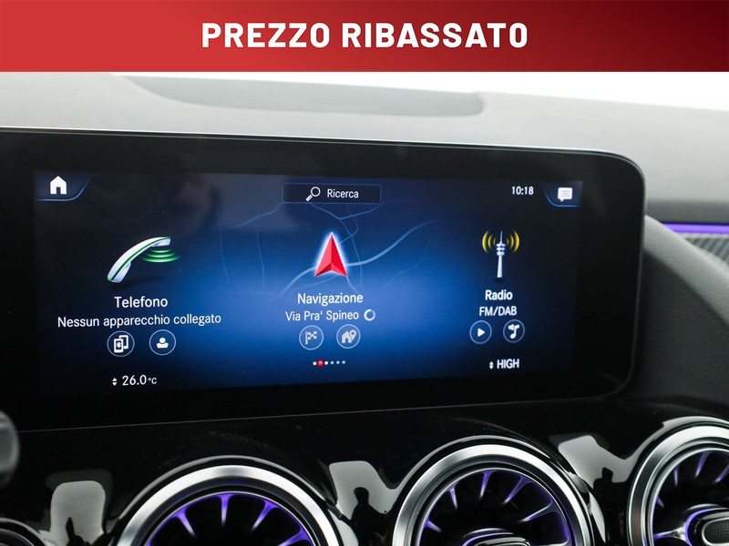 Mercedes GLA 180 d premium auto diesel nero
