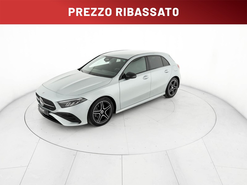 Mercedes Classe A 180 d amg line advanced plus auto diesel argento