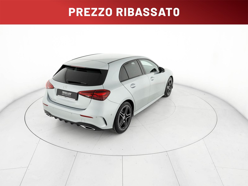 Mercedes Classe A 180 d amg line advanced plus auto diesel argento