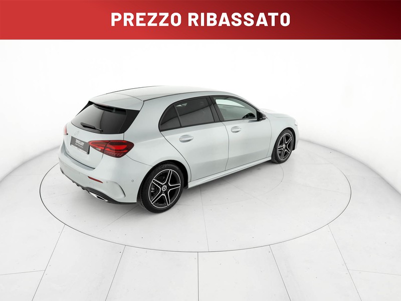 Mercedes Classe A 180 d amg line advanced plus auto diesel argento