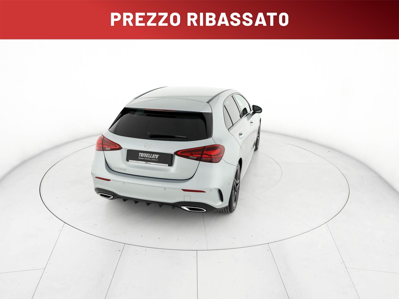 Mercedes Classe A 180 d amg line advanced plus auto diesel argento