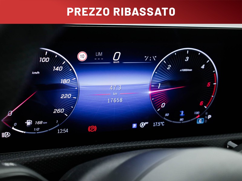 Mercedes Classe A 180 d amg line advanced plus auto diesel argento