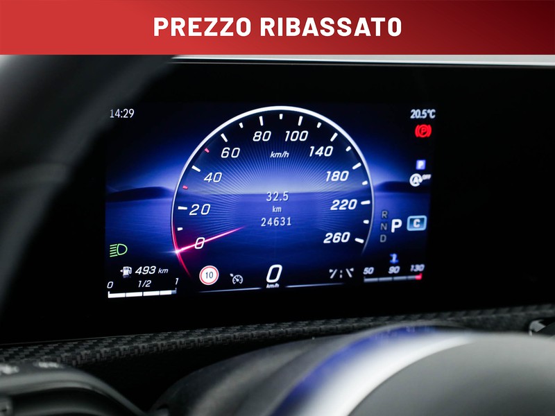 Mercedes Classe A 180 d advanced auto diesel grigio