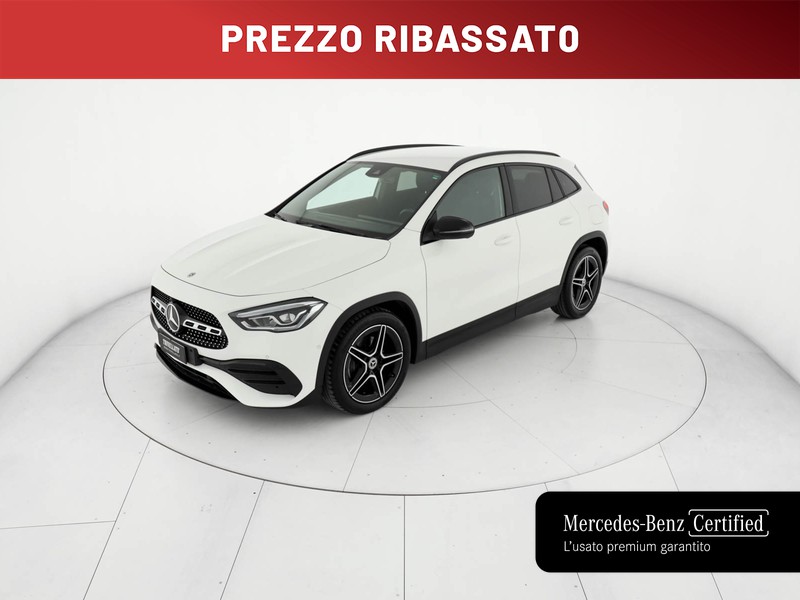 Mercedes GLA 200 d premium 4matic auto diesel bianco