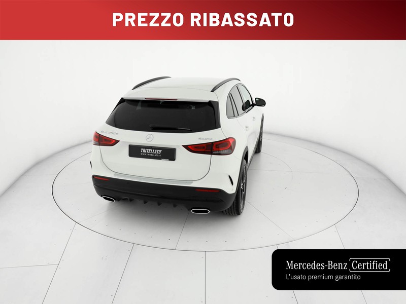 Mercedes GLA 200 d premium 4matic auto diesel bianco