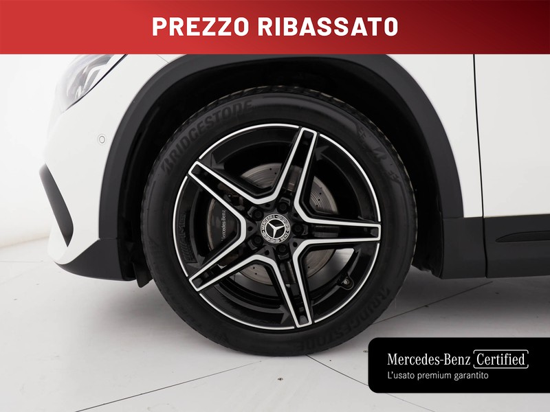 Mercedes GLA 200 d premium 4matic auto diesel bianco