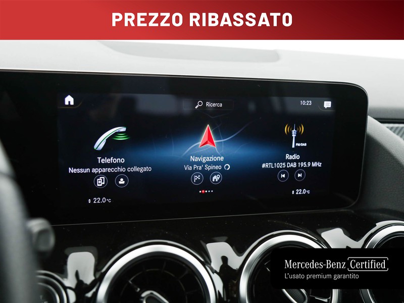 Mercedes GLA 200 d premium 4matic auto diesel bianco