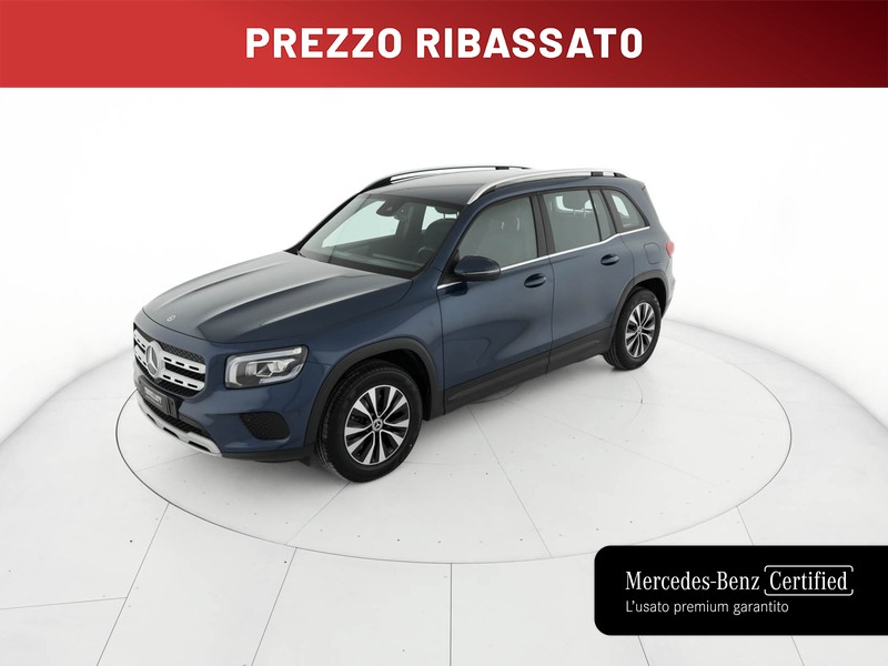 Mercedes GLB 200 d business extra auto diesel blu/azzurro