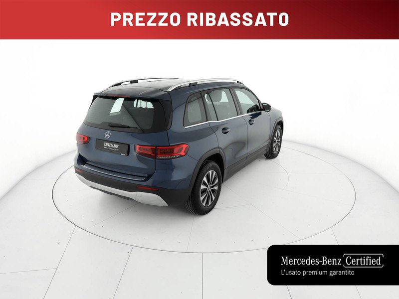 Mercedes GLB 200 d business extra auto diesel blu/azzurro