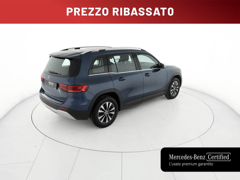 Mercedes GLB 200 d business extra auto diesel blu/azzurro