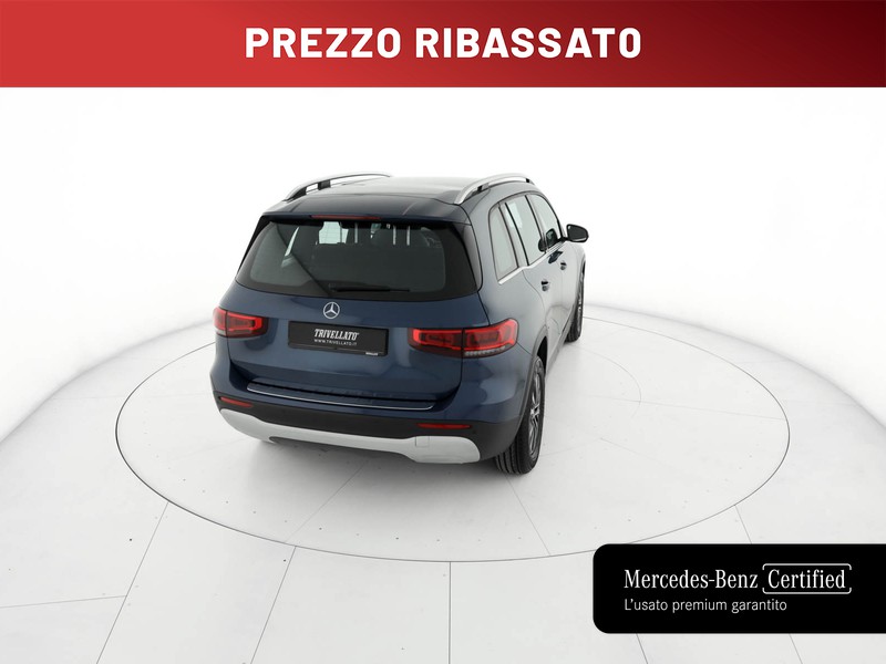 Mercedes GLB 200 d business extra auto diesel blu/azzurro