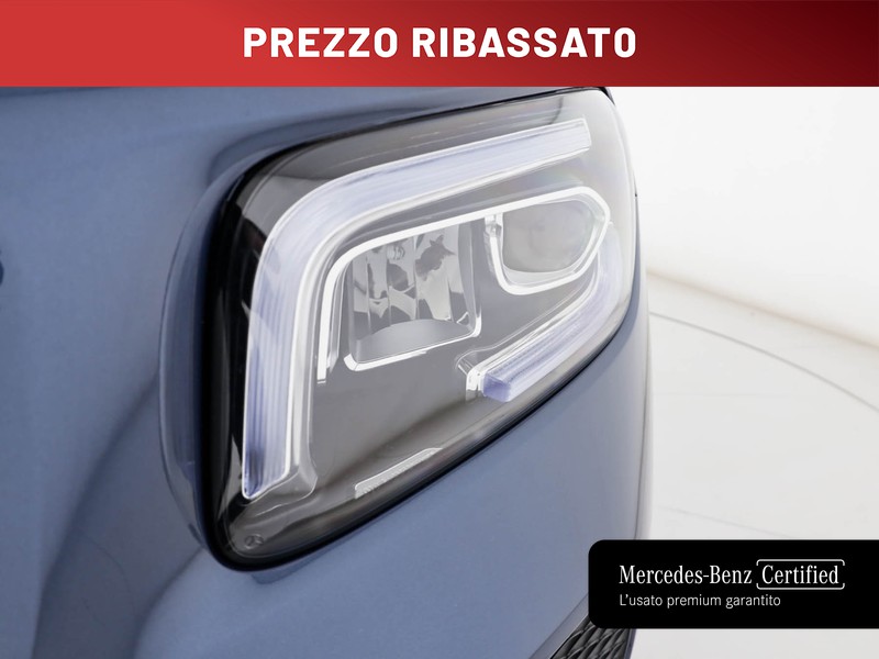 Mercedes GLB 200 d business extra auto diesel blu/azzurro