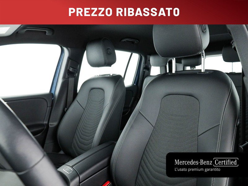 Mercedes GLB 200 d business extra auto diesel blu/azzurro