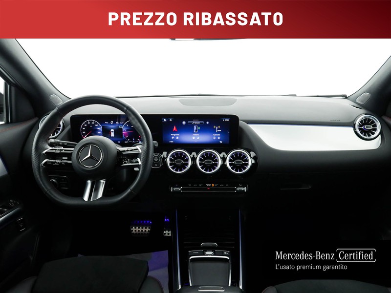 Mercedes GLA 200 d amg line advanced plus auto diesel argento