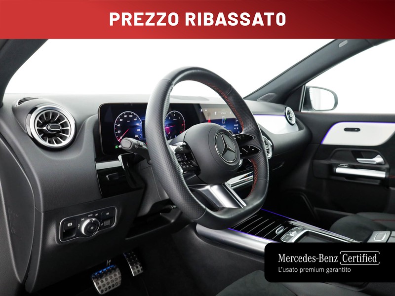 Mercedes GLA 200 d amg line advanced plus auto diesel argento