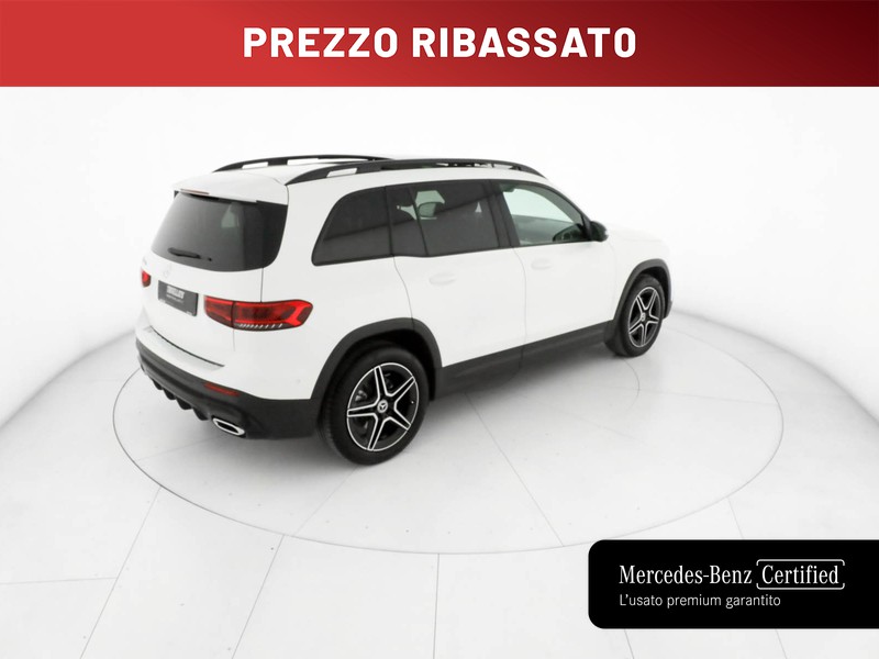 Mercedes GLB 200 d premium auto diesel bianco