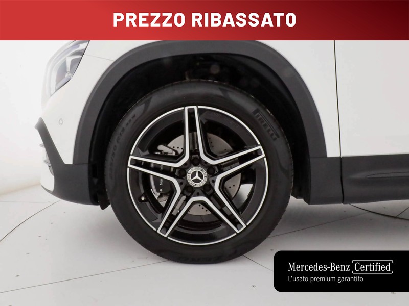 Mercedes GLB 200 d premium auto diesel bianco