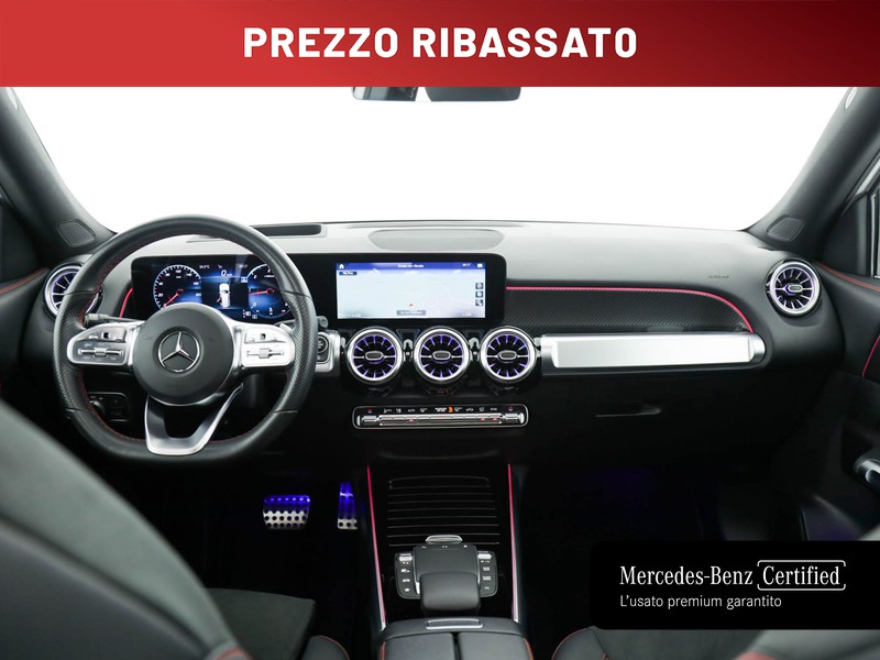 Mercedes GLB 200 d premium auto diesel bianco