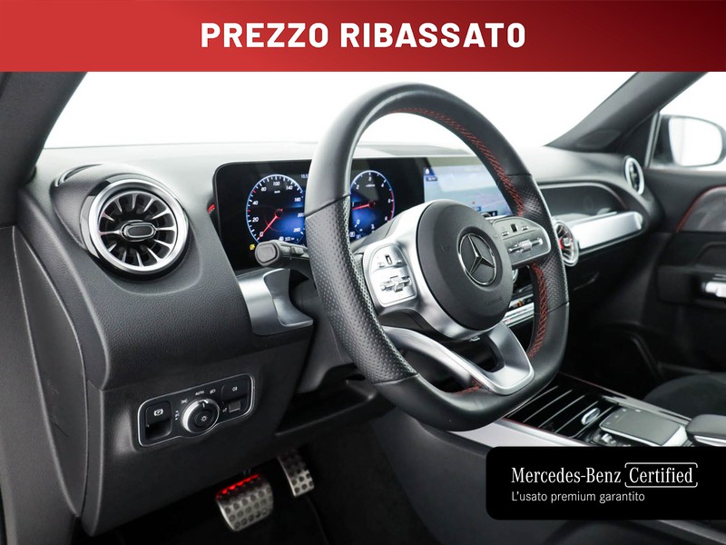 Mercedes GLB 200 d premium auto diesel bianco