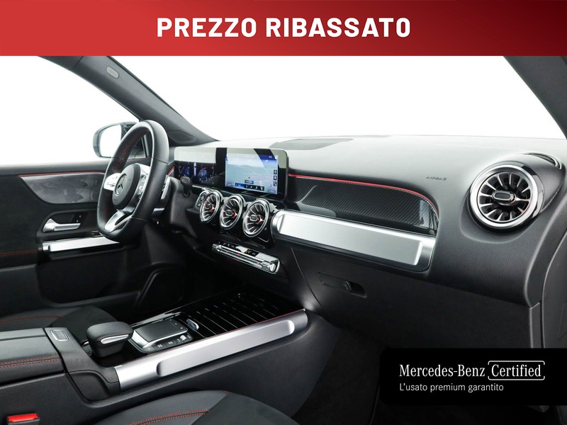 Mercedes GLB 200 d premium auto diesel bianco
