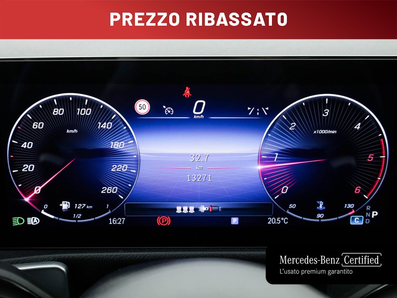 Mercedes GLB 180 d amg line advanced plus auto diesel nero