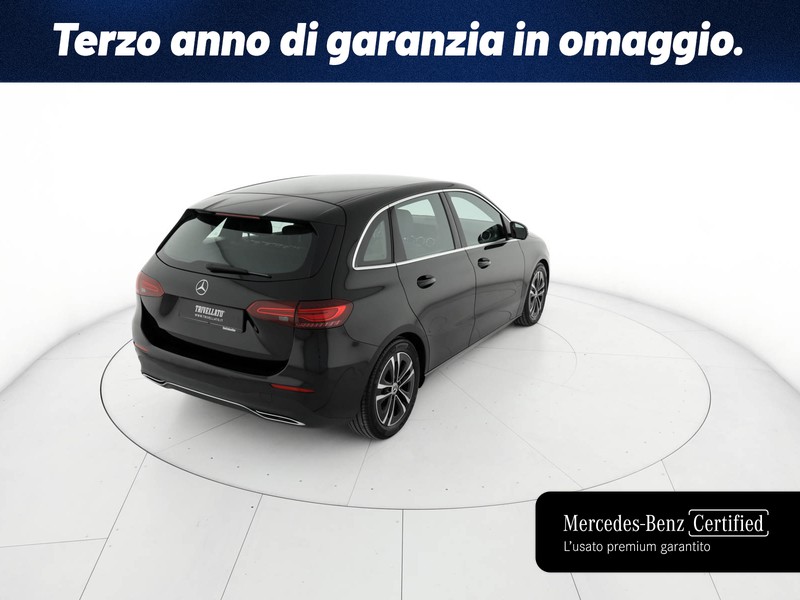 Mercedes Classe B 180 d advanced auto diesel nero