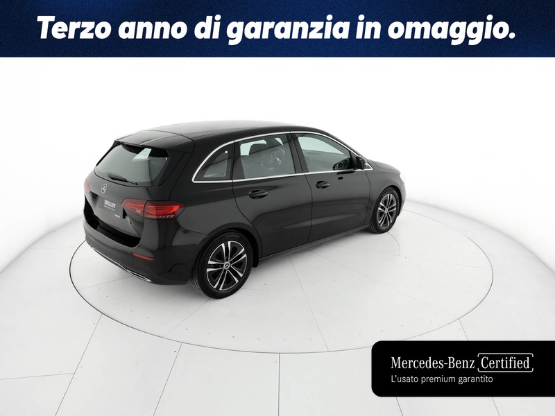 Mercedes Classe B 180 d advanced auto diesel nero