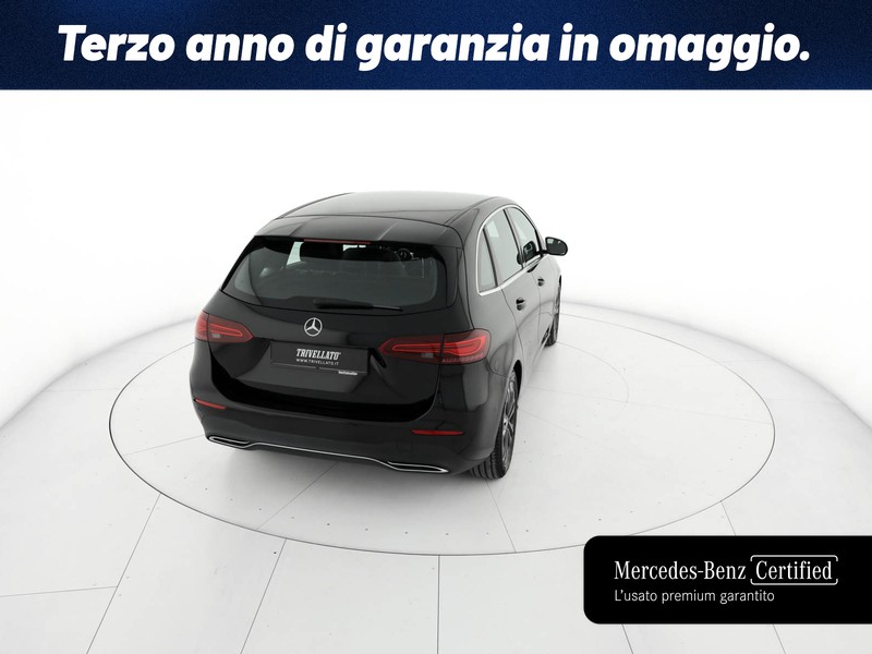 Mercedes Classe B 180 d advanced auto diesel nero
