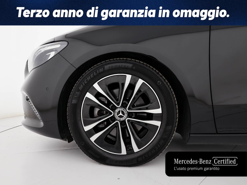 Mercedes Classe B 180 d advanced auto diesel nero