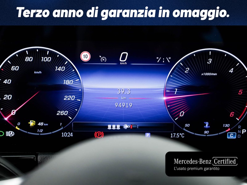 Mercedes Classe B 180 d advanced auto diesel nero