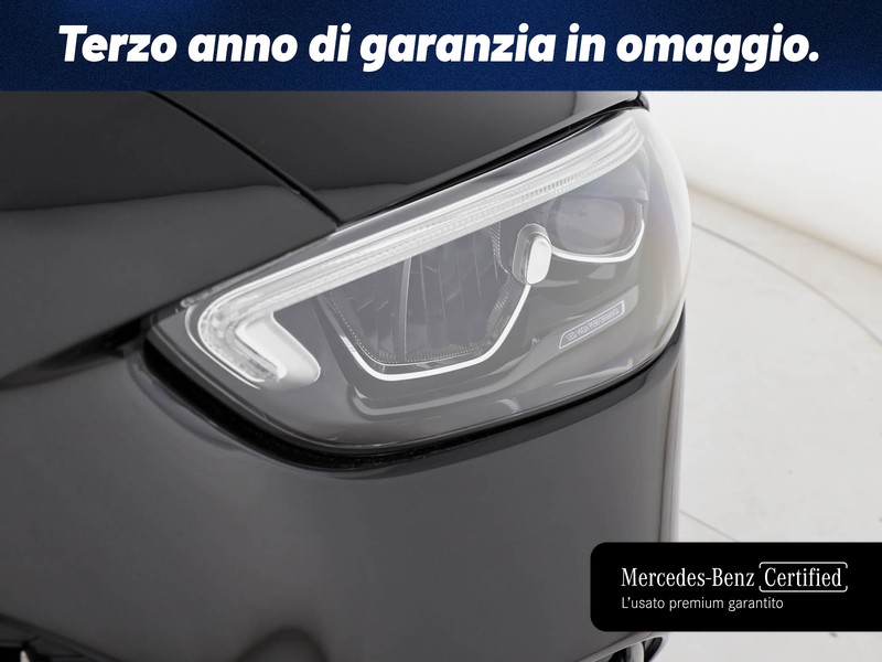 Mercedes Classe C Berlina 200 d mhev amg line advanced plus auto ibrido nero