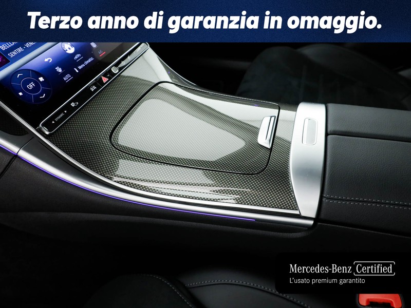 Mercedes Classe C Berlina 200 d mhev amg line advanced plus auto ibrido nero