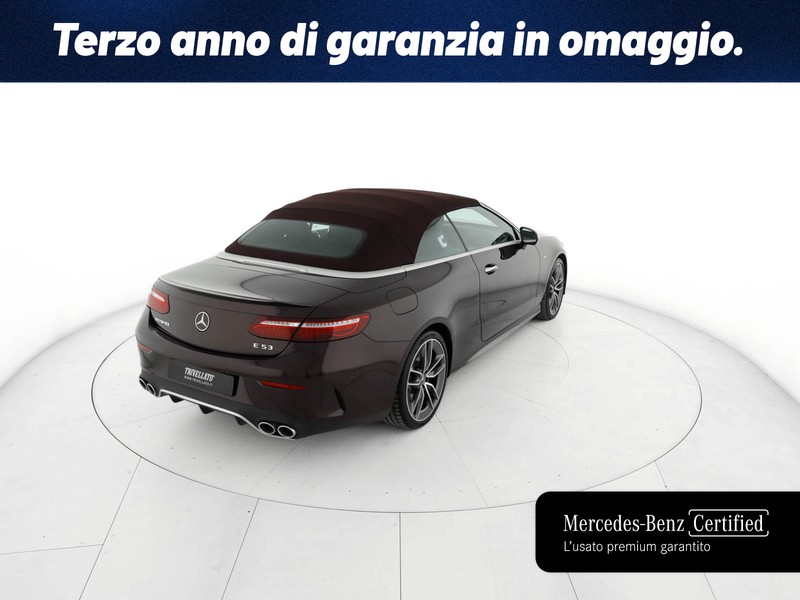 AMG Classe E Cabrio e cabrio amg 53 mhev (eq-boost) 4matic + auto my20 ibrido rosso