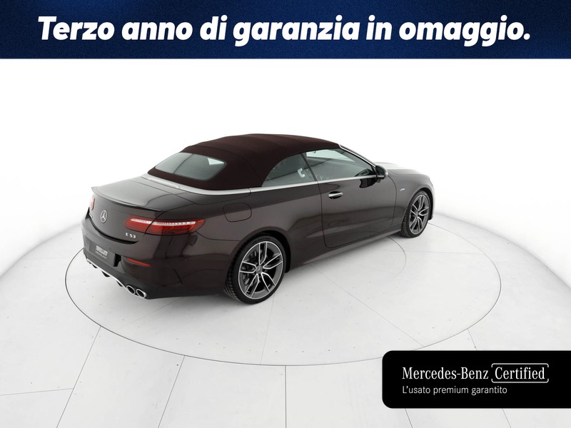 AMG Classe E Cabrio e cabrio amg 53 mhev (eq-boost) 4matic + auto my20 ibrido rosso