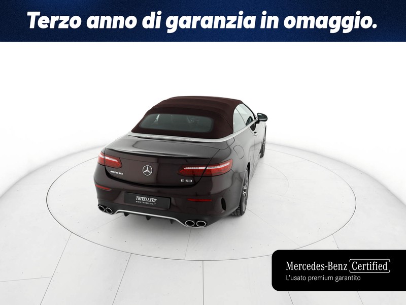 AMG Classe E Cabrio e cabrio amg 53 mhev (eq-boost) 4matic + auto my20 ibrido rosso
