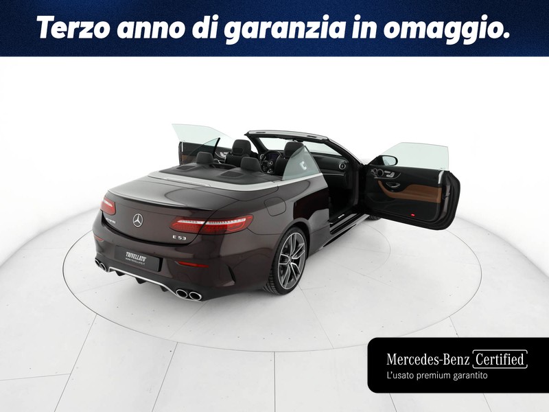 AMG Classe E Cabrio e cabrio amg 53 mhev (eq-boost) 4matic + auto my20 ibrido rosso