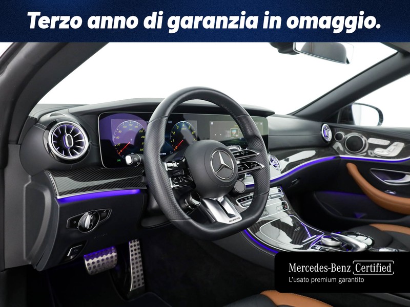 AMG Classe E Cabrio e cabrio amg 53 mhev (eq-boost) 4matic + auto my20 ibrido rosso