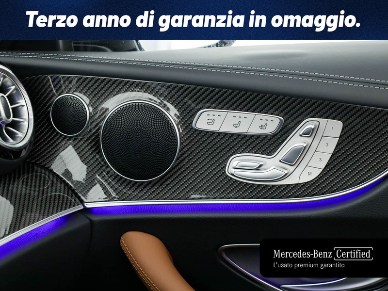 AMG Classe E Cabrio e cabrio amg 53 mhev (eq-boost) 4matic + auto my20 ibrido rosso