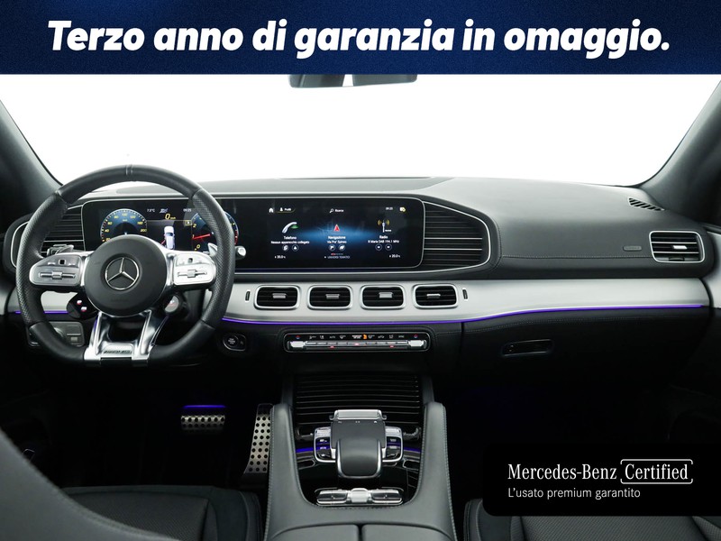 AMG GLE 53 amg mhev (eq-boost) 4matic+ auto ibrido nero