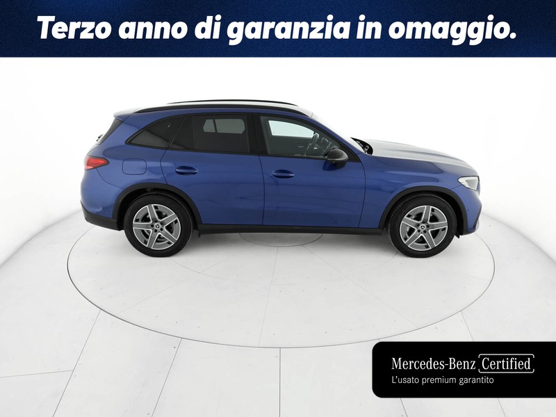 Mercedes GLC 220 d amg line advanced plus 4matic auto ibrido blu/azzurro