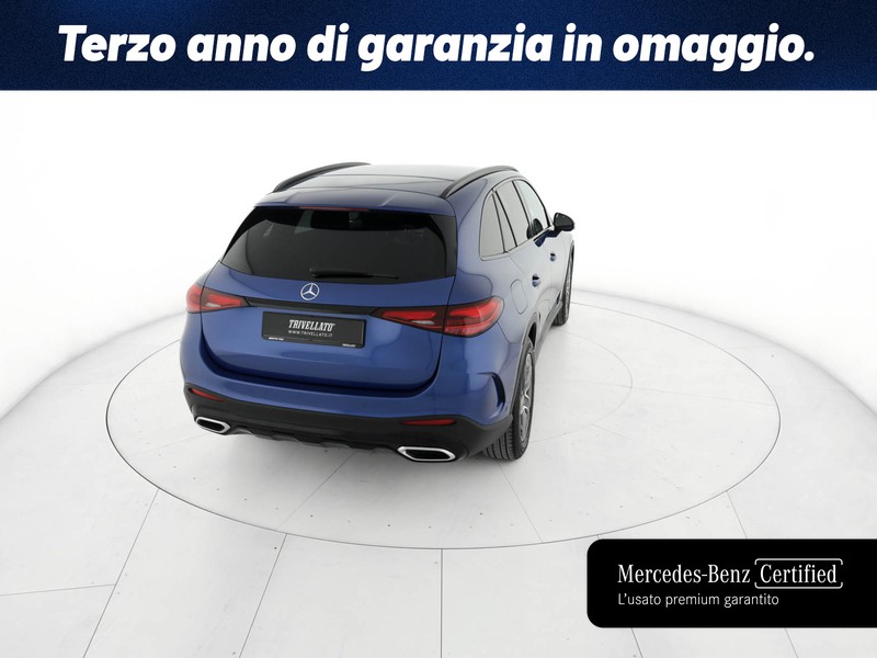 Mercedes GLC 220 d amg line advanced plus 4matic auto ibrido blu/azzurro