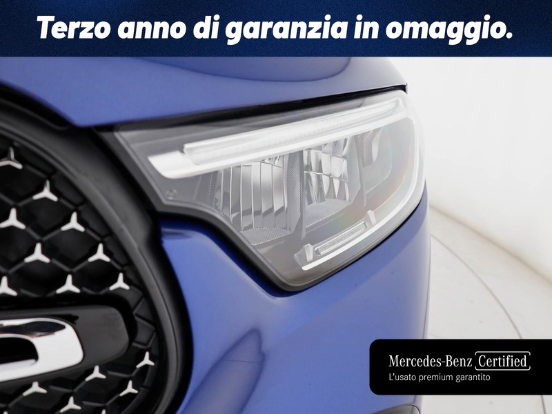 Mercedes GLC 220 d amg line advanced plus 4matic auto ibrido blu/azzurro